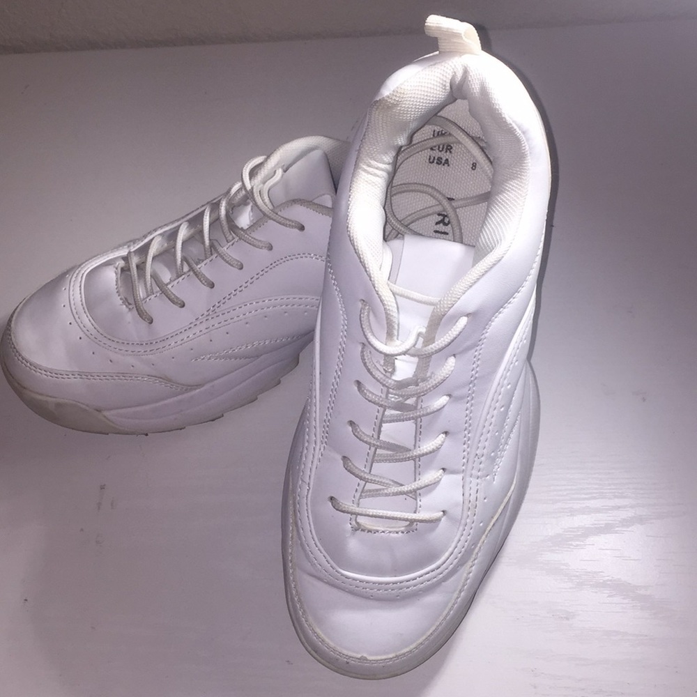 white shoes
